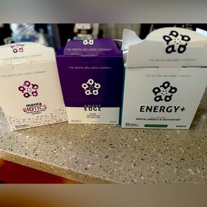 Amare Happy Juice single packets. 19 packets in each box